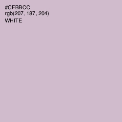 #CFBBCC - Gray Suit Color Image